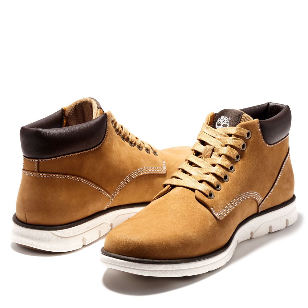 Botas de Seguridad Timberland Argentina Hombre - Bradstreet Cuero Sneaker - Marrones - TLSOQX-410